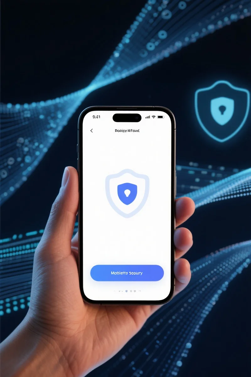 手机App下载和使用示意图